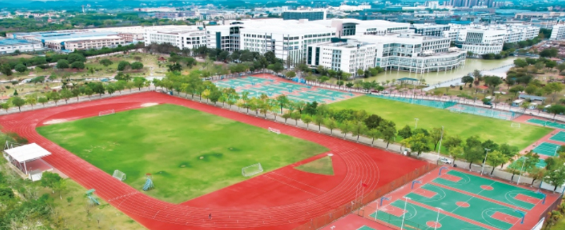广东花城工商高级技工学校校园环境